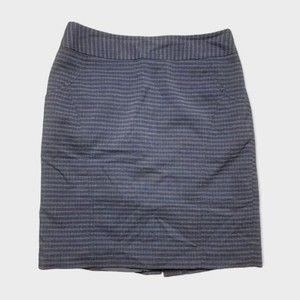 Ann Taylor LOFT Factory Preppy Striped Mini Pencil Skirt Womens Size 2
